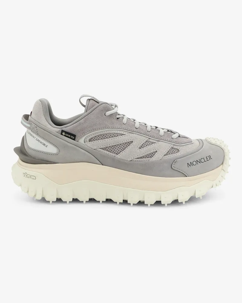 Moncler Trailgrip Apex Craft GTX mesh and suede sneakers -  - gender_Man Grey