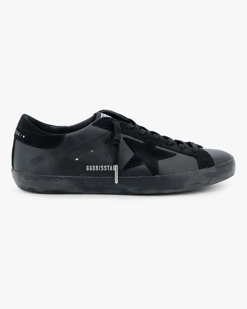 Golden Goose Super Star Classic with List leather sneakers -  - gender_Man Black