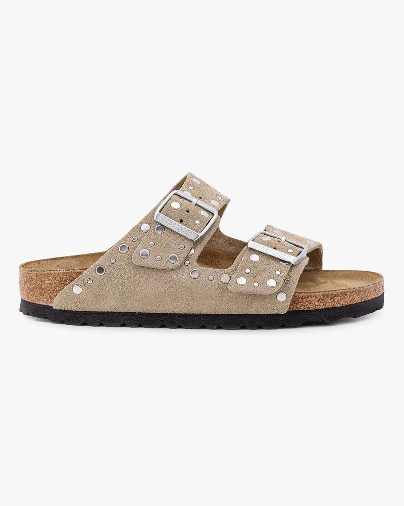 Birkenstock Arizona suede sandals with studs -  - gender_Woman Beige