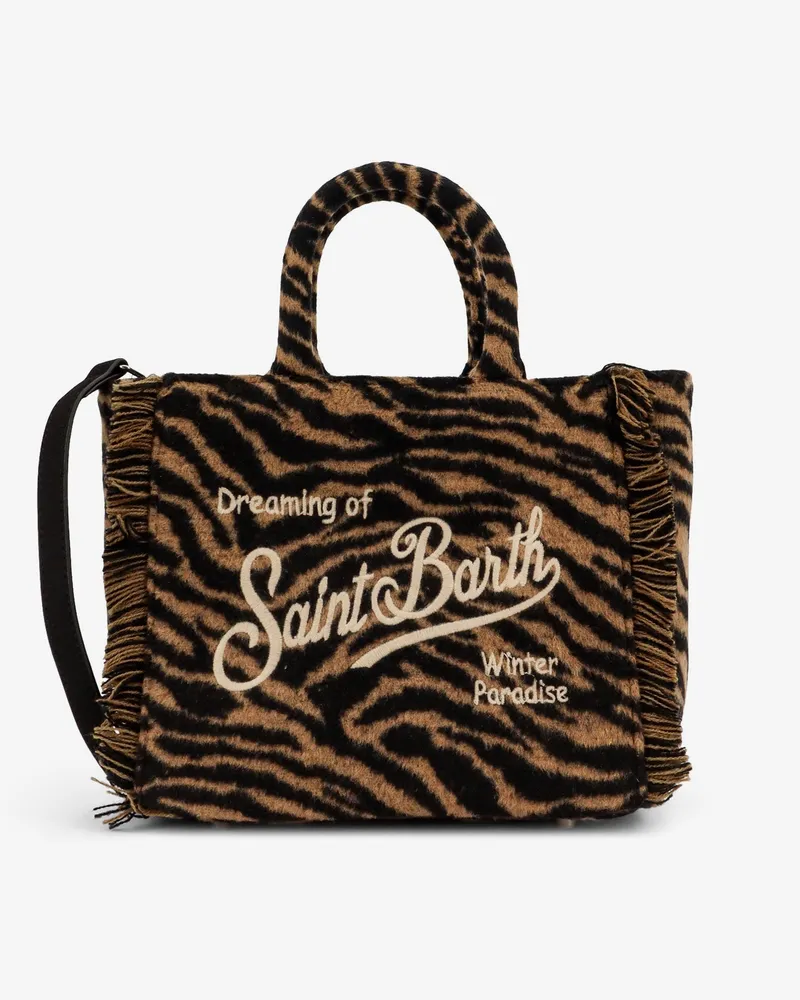 MC2 Saint Barth Vanity Mini Felt shoulder bag -  - gender_Woman Animal