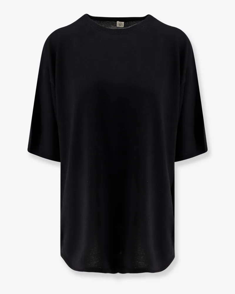 Totême Longline wool blend sweater -  - gender_Woman Black