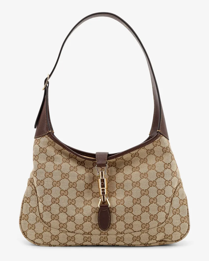 Gucci Jackie shoulder bag in GG fabric shoulder bag -  - gender_Woman Beige