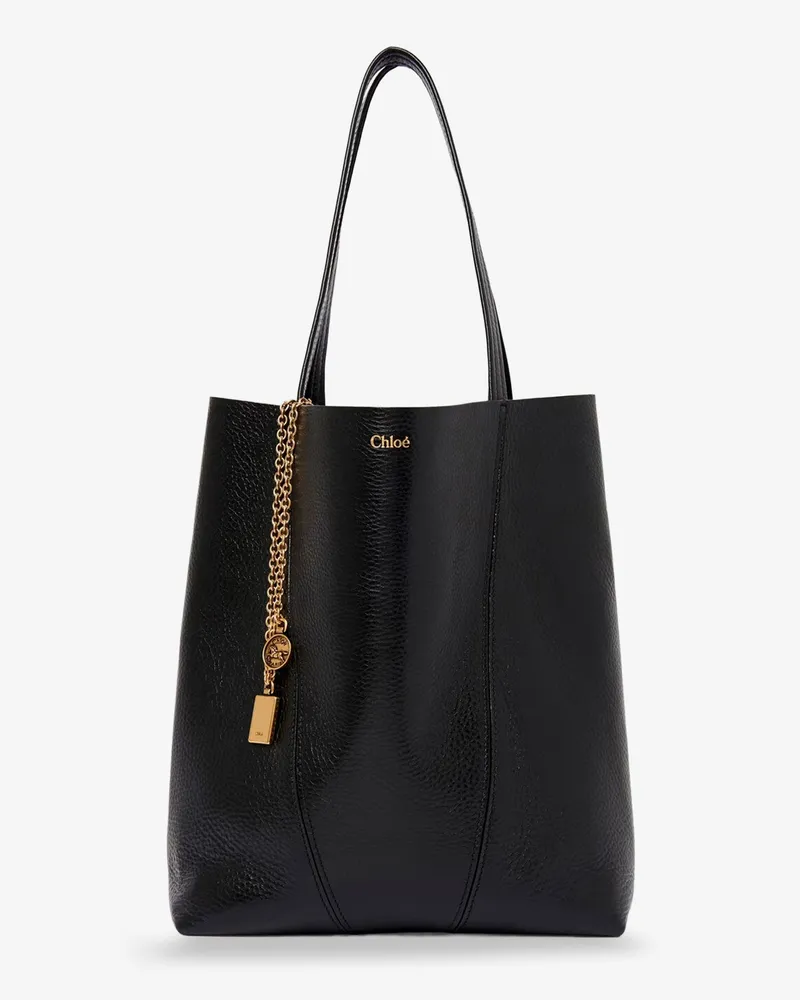Chloé Chloé Spin leather shoulder bag -  - gender_Woman Black