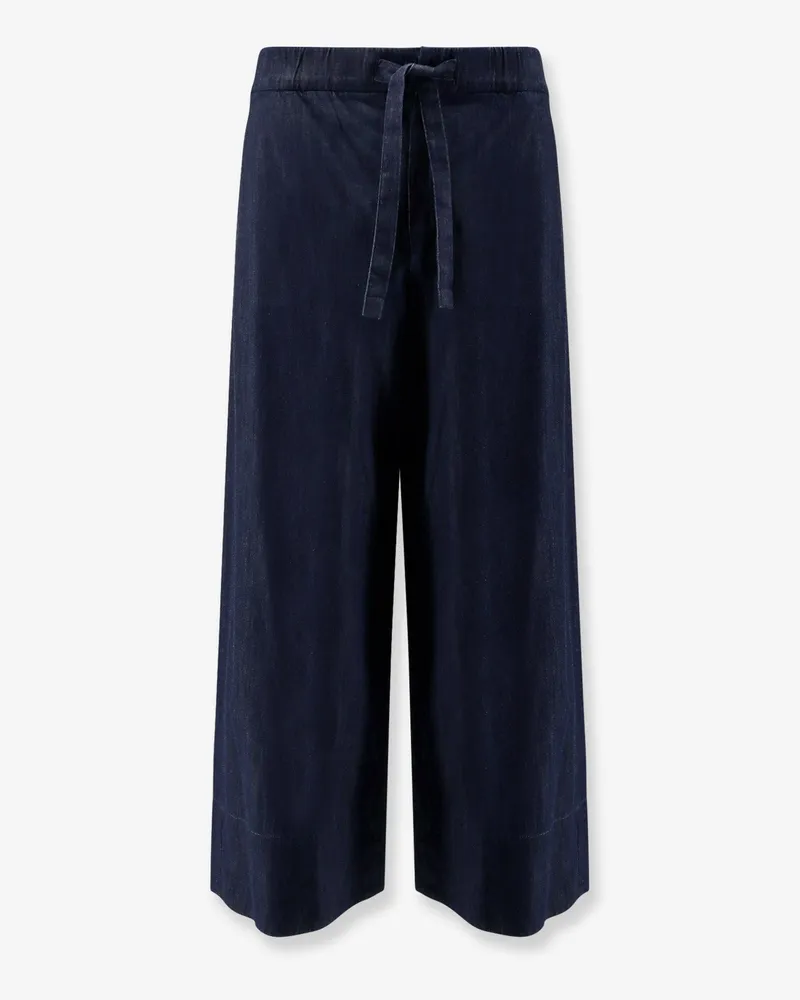 Max Mara Jour cotton trousers -  - gender_Woman Blue