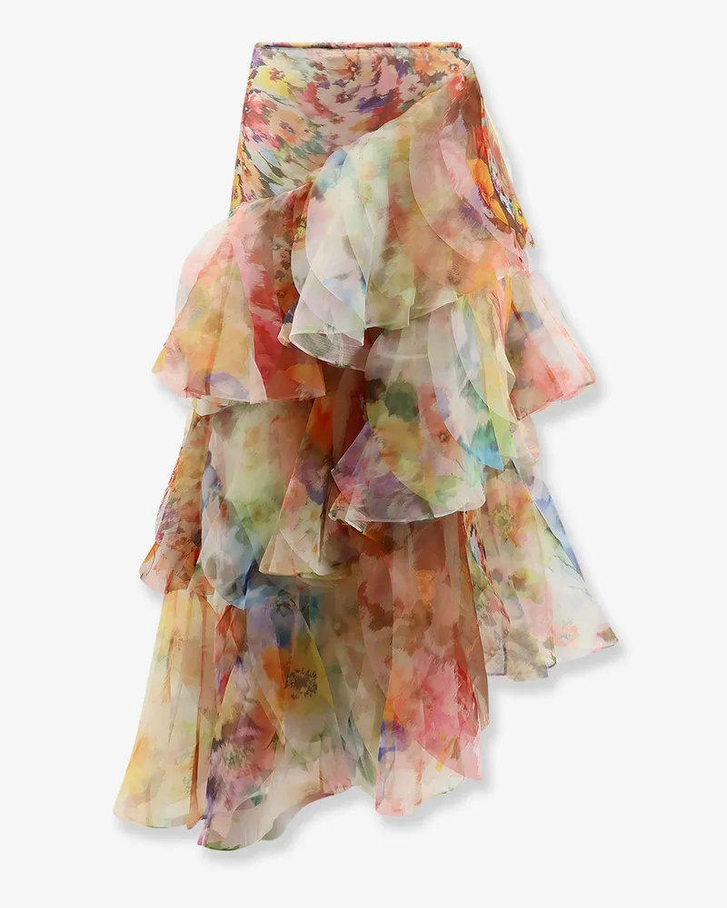 Zimmermann Luna Fanned Maxi Skirt -  - gender_Woman Multicolor