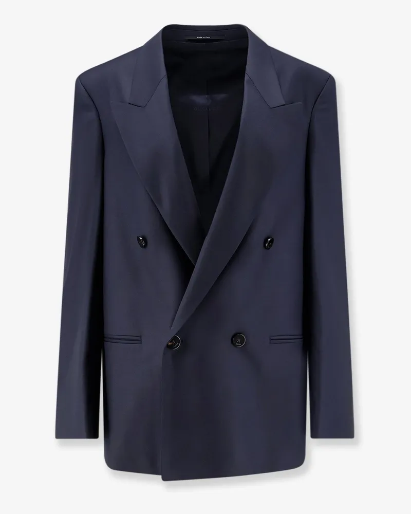 Gucci Primavera light wool blazer - GUCCI - gender_Woman Blue