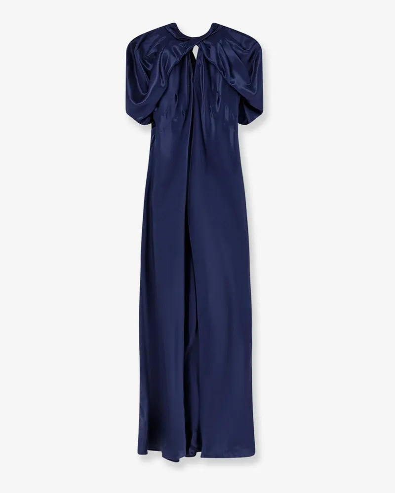 Alberta Ferretti Viscose long dress -  - gender_Woman Blue
