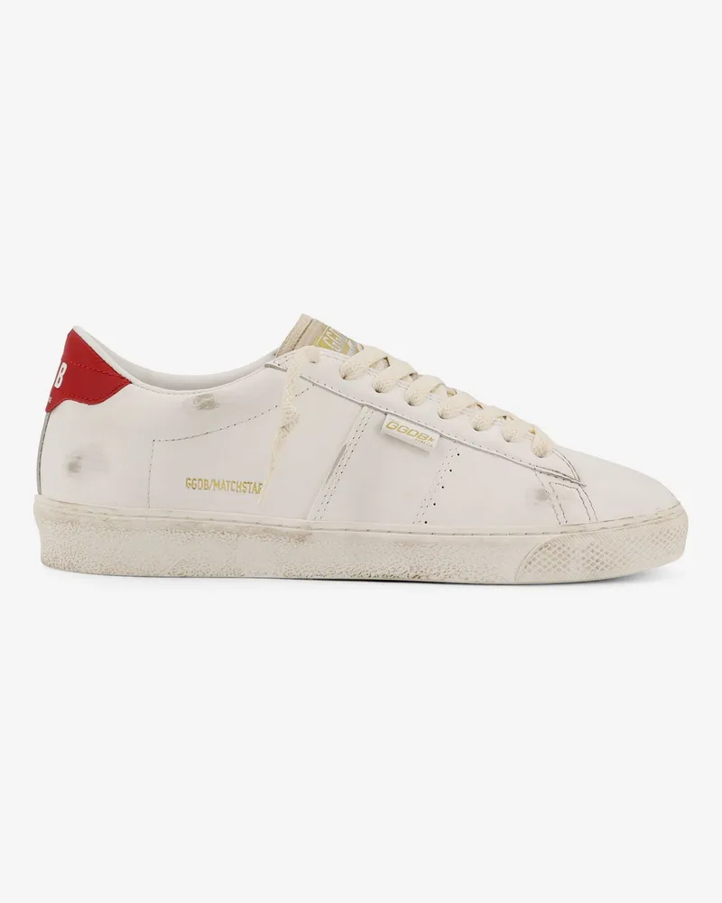 Golden Goose MatchStar leather sneakers -  - gender_Man White