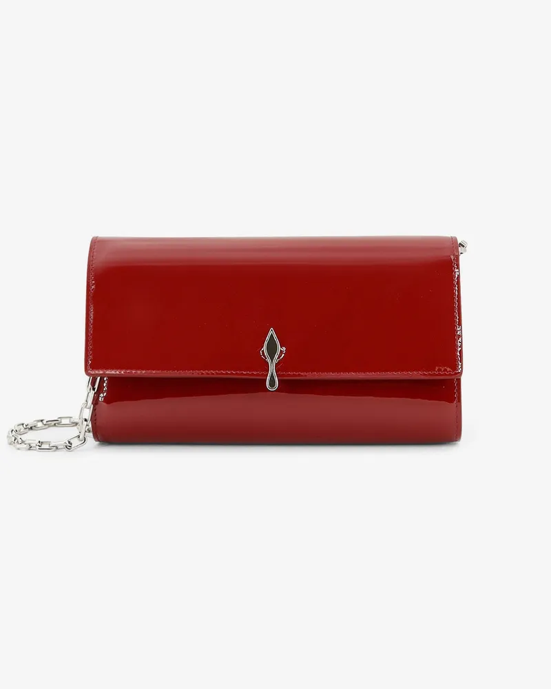 Christian Louboutin Bettina leather crossbody bag/wallet -  - gender_Woman Red