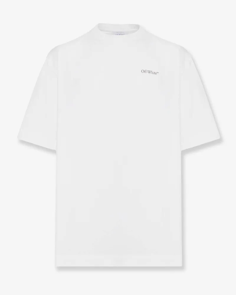 OFF-WHITE Half Arrow Skate cotton t-shirt -  - gender_Man White
