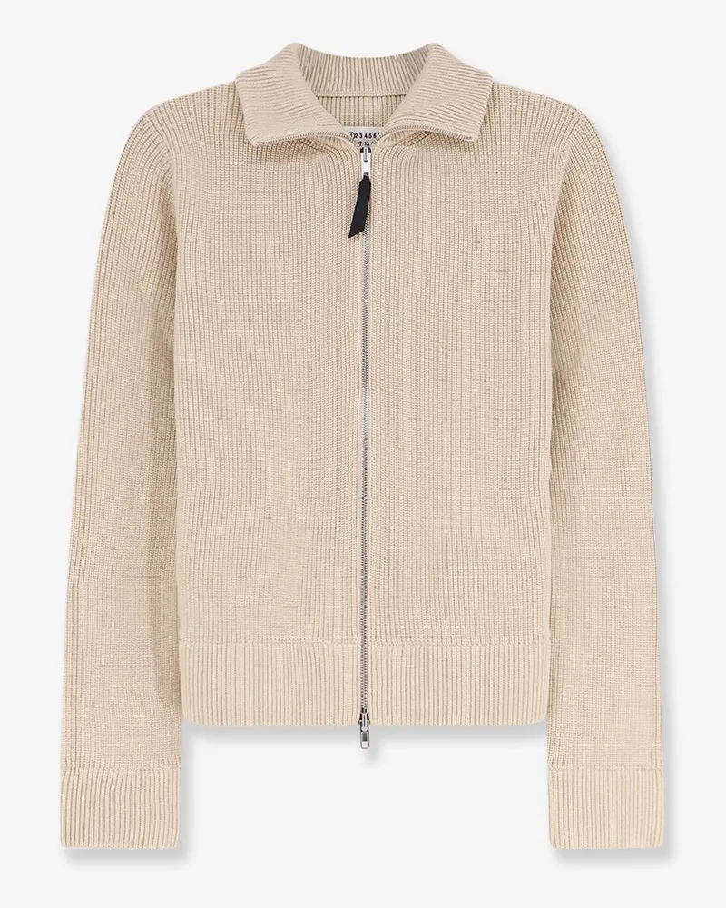 Maison Margiela Wool blend cardigan -  - gender_Woman Beige