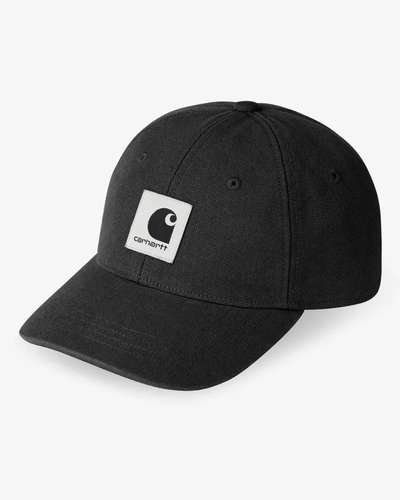 Carhartt WIP Canvas baseball cotton hat -  - gender_Man Black