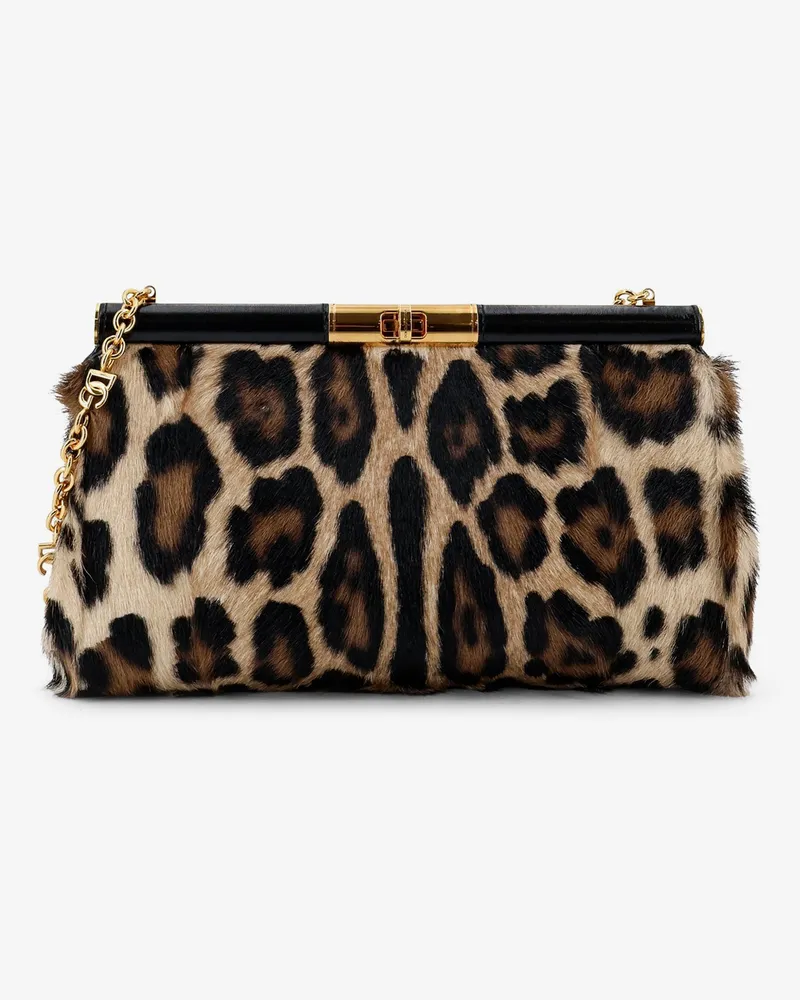 Dolce & Gabbana Marlene pony skin shoulder bag -  - gender_Woman Animal