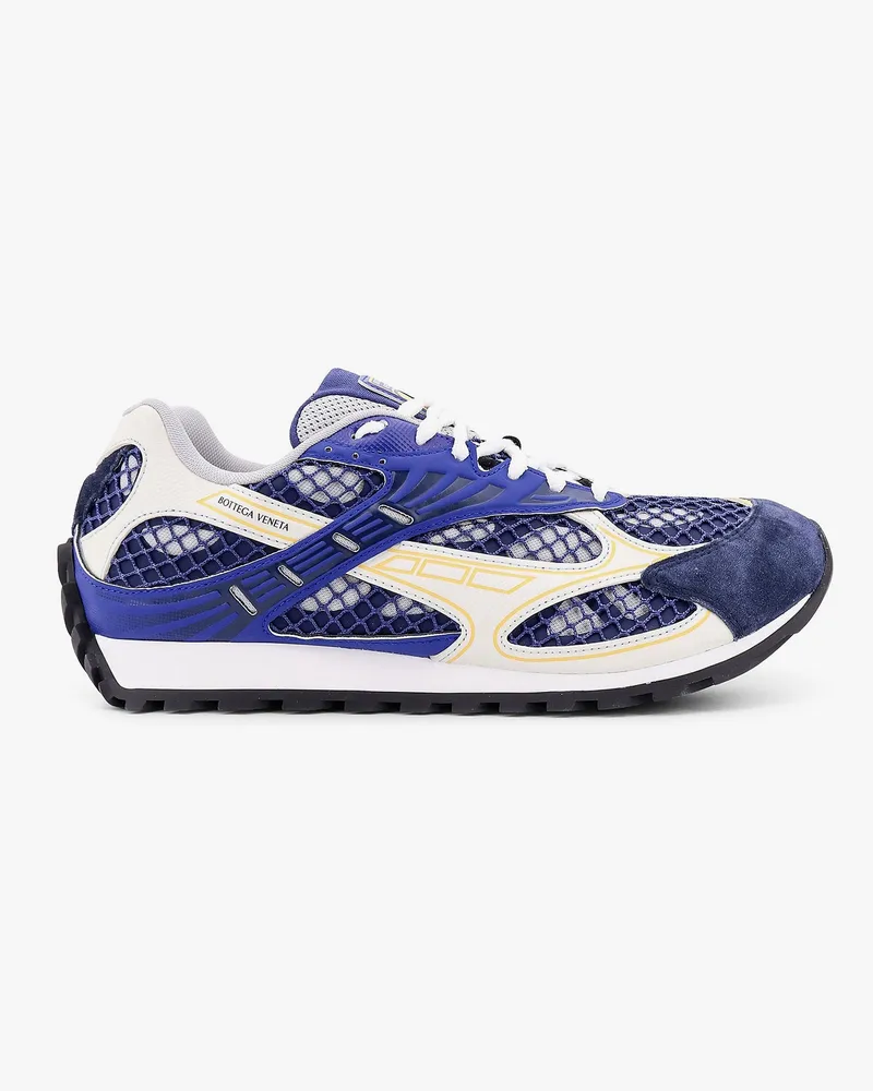 Bottega Veneta Orbit light technical fabric, suede and mesh  running sneakers -  - gender_Man Blue
