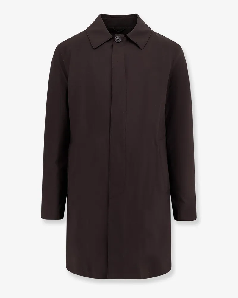 Corneliani Nylon raincoat -  - gender_Man Brown