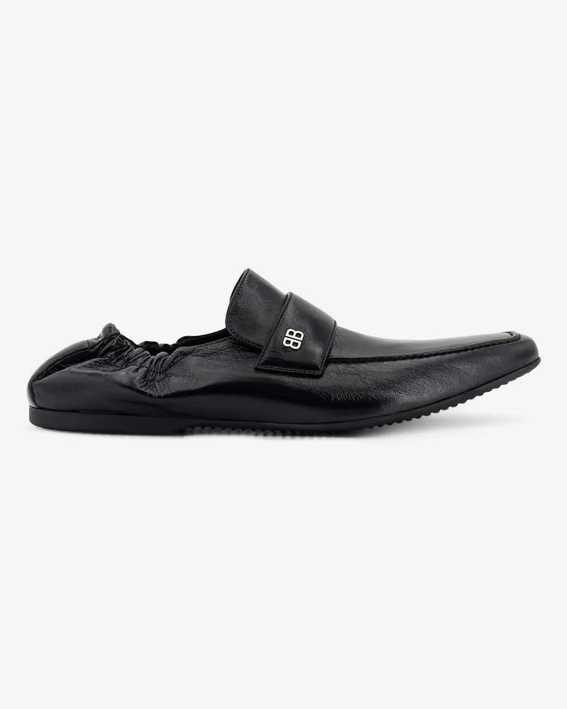 Balenciaga Palermo BB leather leafers -  - gender_Man Black