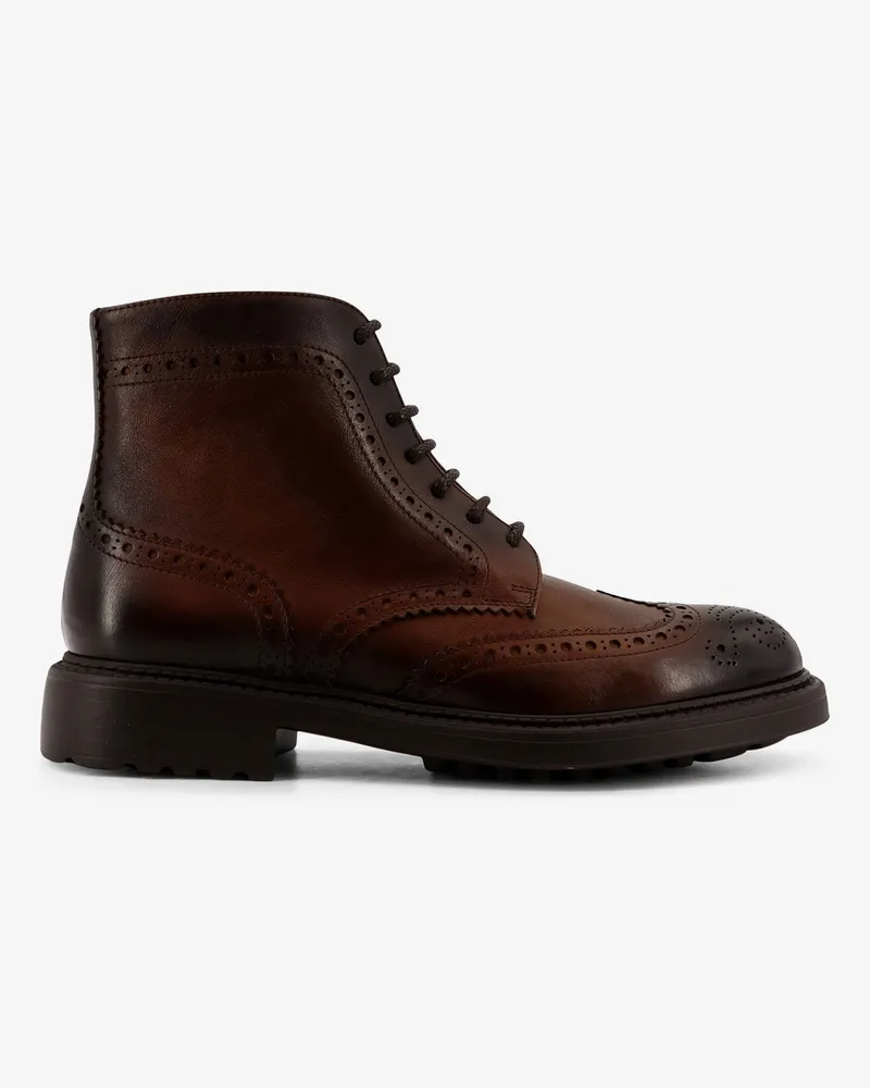 Doucal´s Triumph leather ankle boots -  - gender_Man Brown