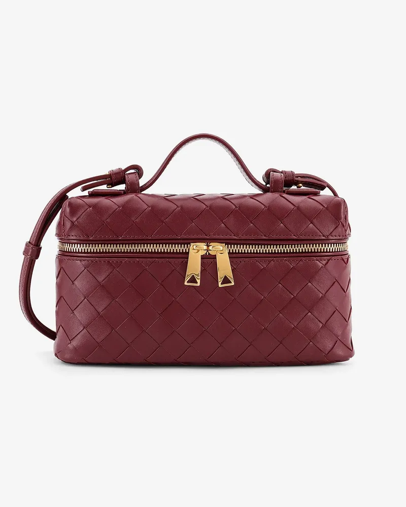 Bottega Veneta Bang Bang leather vanity case with Intrecciato motif -  - gender_Woman Purple
