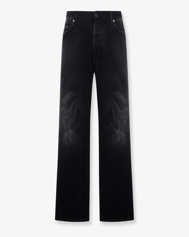 Balenciaga Black denim jeans -  - gender_Man Black
