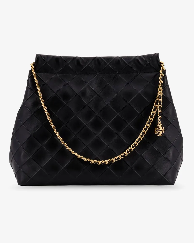 Tory Burch Fleming Hobo leather bag -  - gender_Woman Black