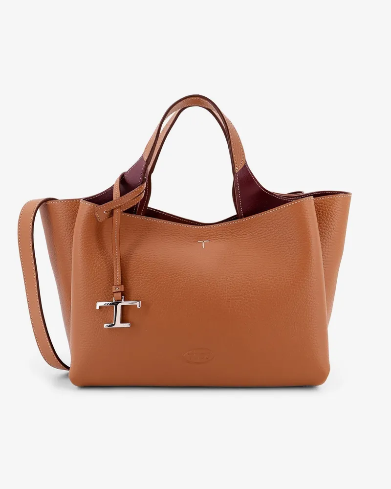 TOD'S Leather crossbody bag -  - gender_Woman Brown