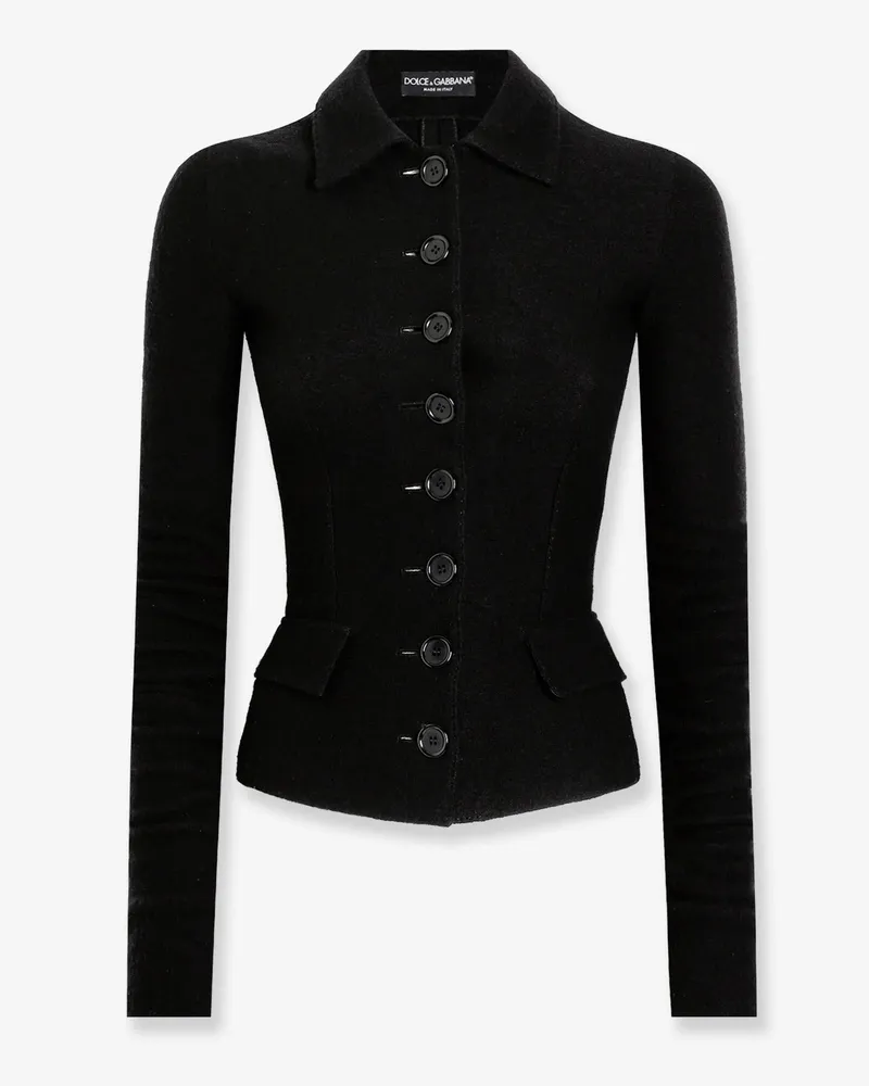 Dolce & Gabbana Virgin wool blazer -  - gender_Woman Black