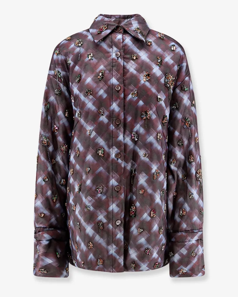 Dries van Noten Cartan Handmade Shirt/Jacket -  - gender_Woman Purple