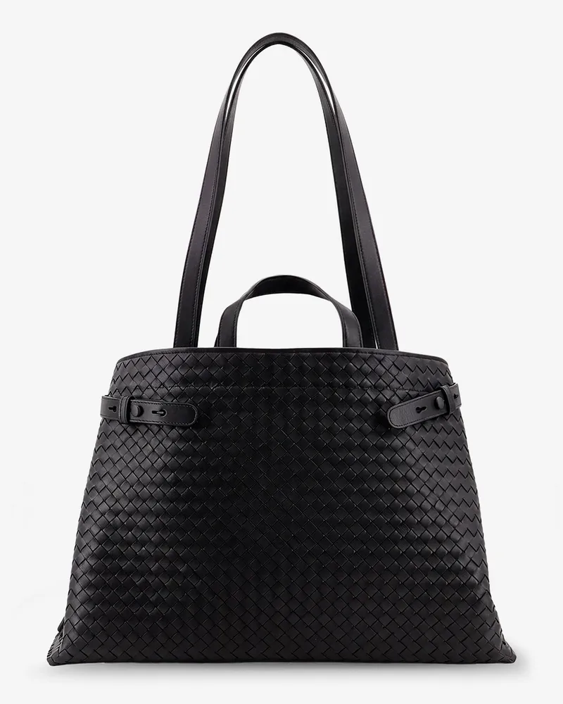 Bottega Veneta Intreccio leather shoulder bag -  - gender_Man Black