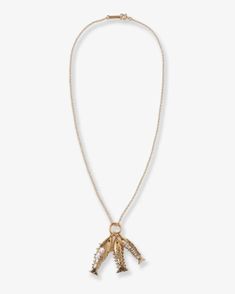 Isabel Marant River brass necklace -  - gender_Woman Gold