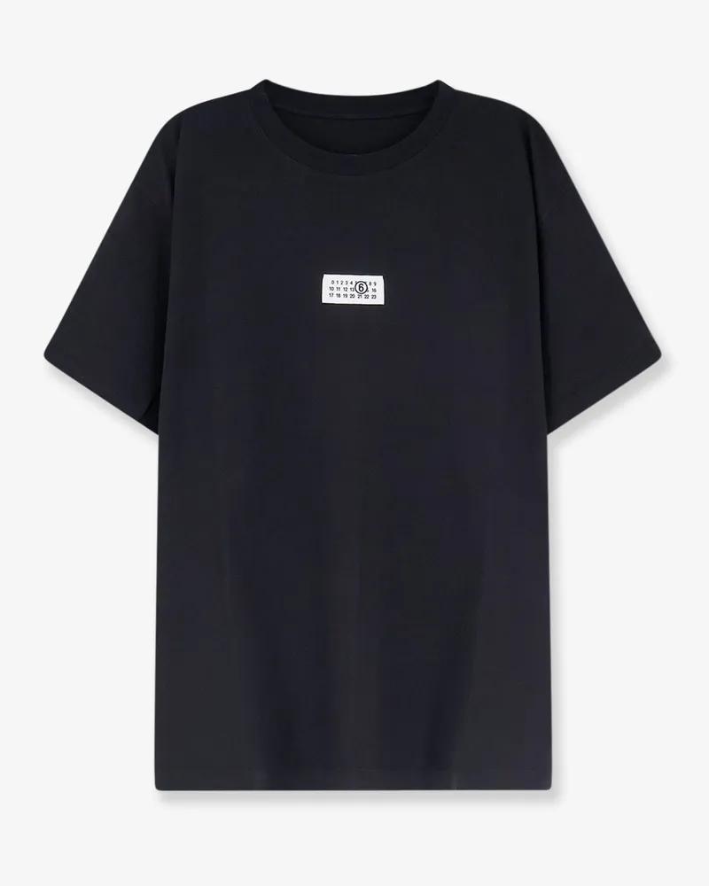 Maison Margiela Numeric cotton T-shirt -  - gender_Man Black