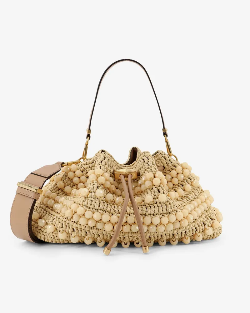 Jimmy Choo Bon Bon rafia bag -  - gender_Woman Beige