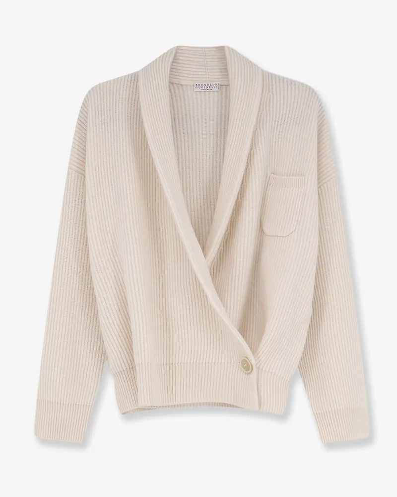 Brunello Cucinelli Cashmere cardigan -  - gender_Woman White