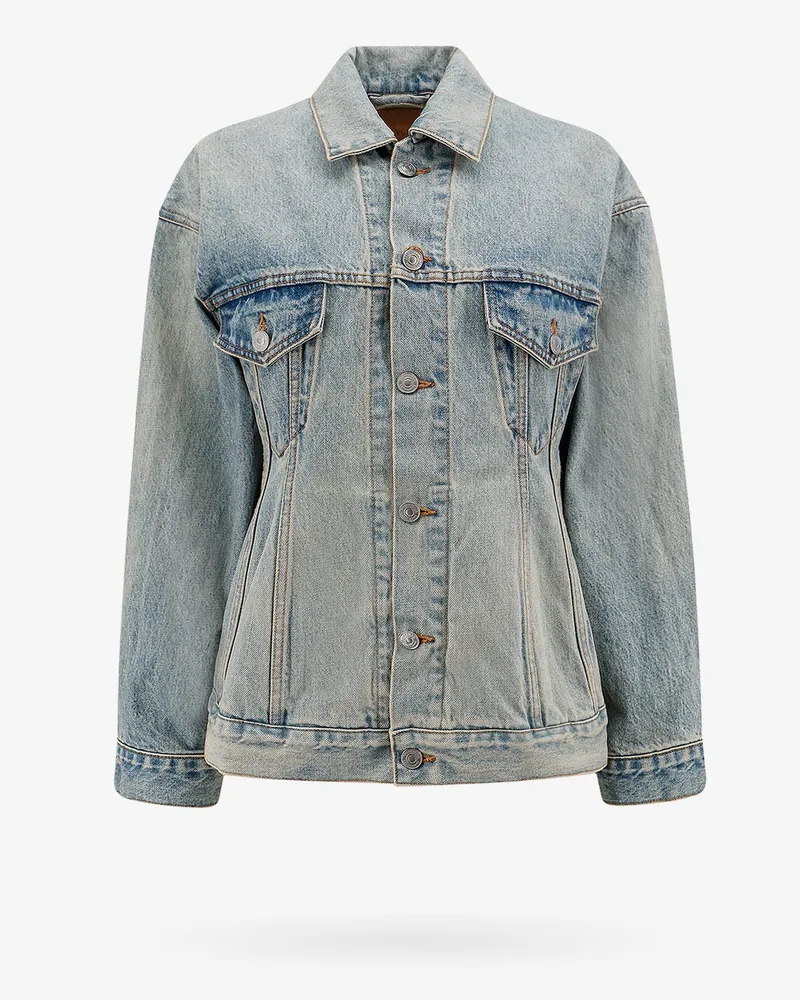 Balenciaga Hourglass denim jacket -  - gender_Woman Blue