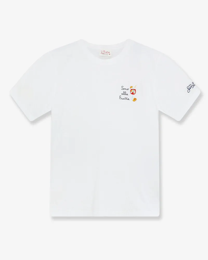 MC2 Saint Barth Portofino organic cotton t-shirt -  - gender_Man White
