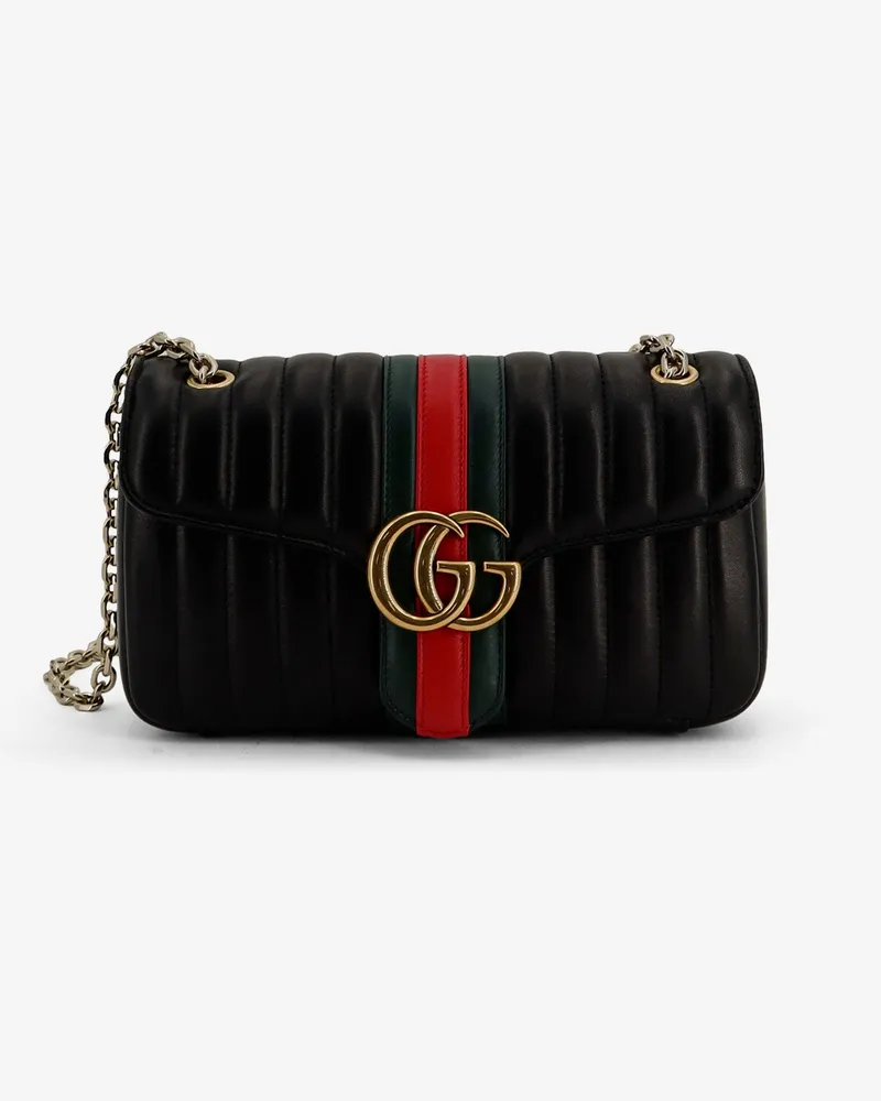Gucci Jetset GG Marmont leather crossbody bag -  - gender_Woman Black