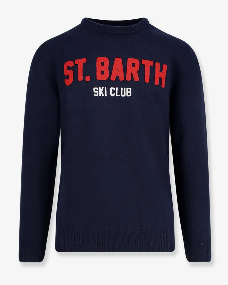 MC2 Saint Barth Heron wool blend sweater -  - gender_Man Blue