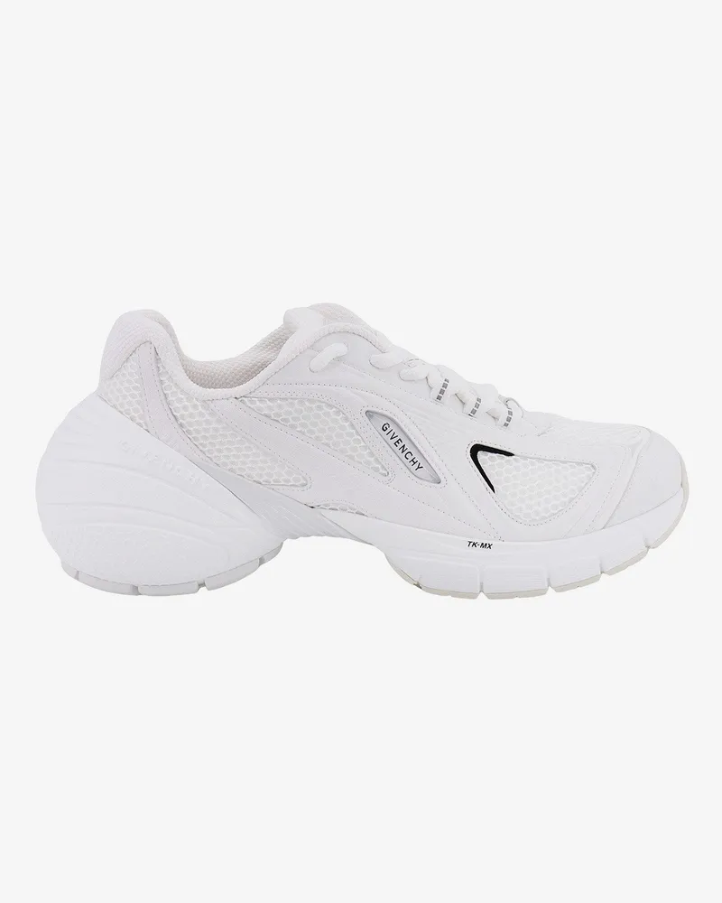 Givenchy Mesh and alternative material to leather sneakers -  - gender_Man White