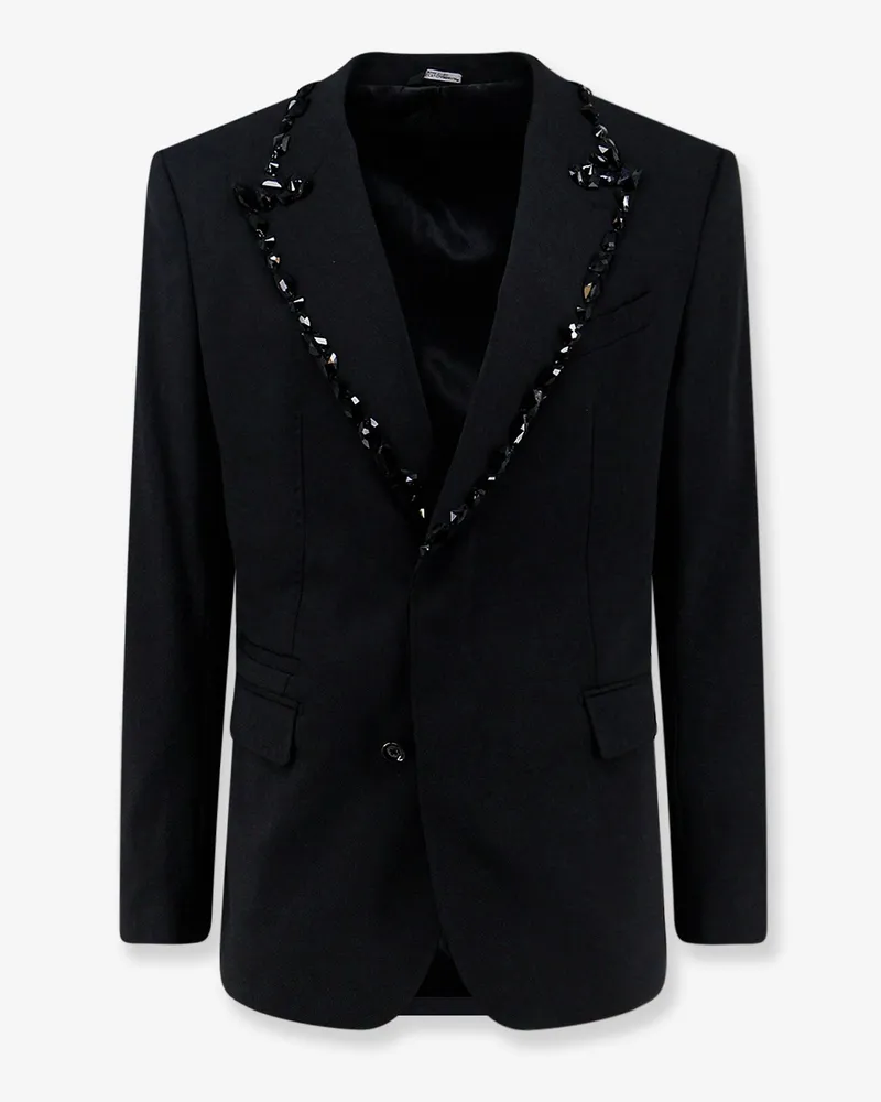 Dolce & Gabbana Sicilia stretch wool blazer -  - gender_Man Black