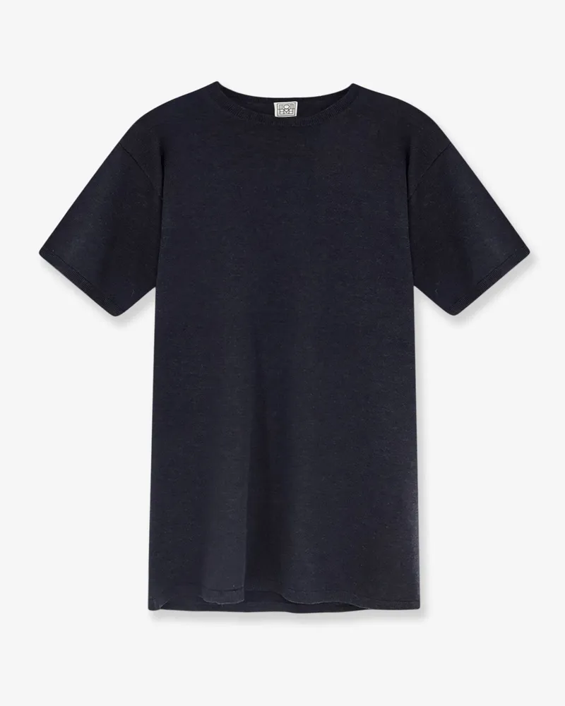 Totême Lyocell and cashmere sweater -  - gender_Woman Black