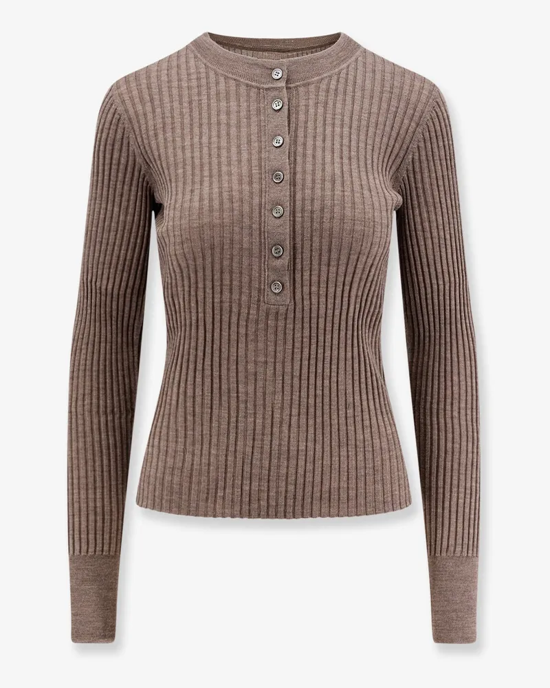 Soeur Buffalo merino wool sweater -  - gender_Woman Brown