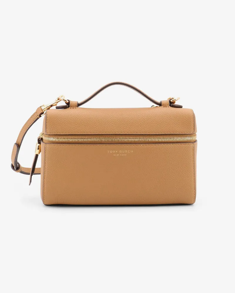 Tory Burch Romy slim hammered leather crossbody bag -  - gender_Woman Brown