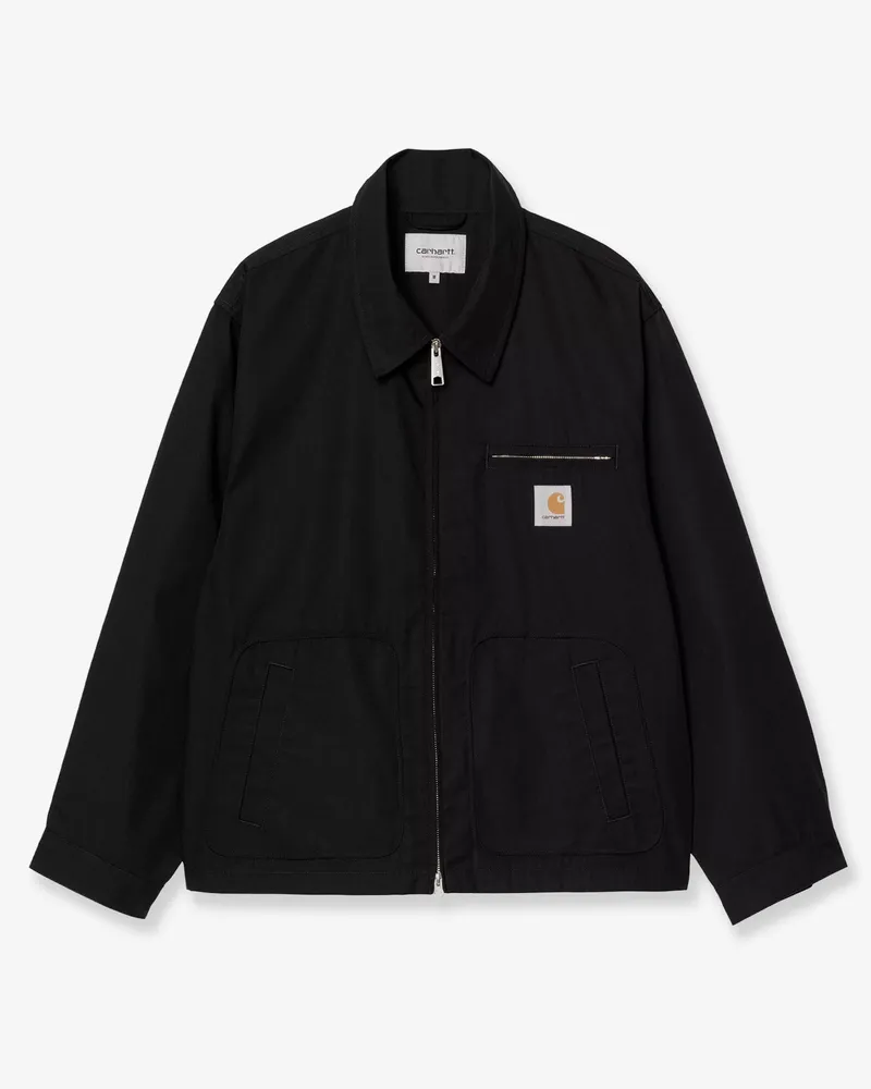 Carhartt WIP Postal cotton blend jacket -  - gender_Man Black