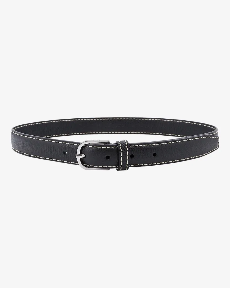 Totême Leather belt -  - gender_Woman Black