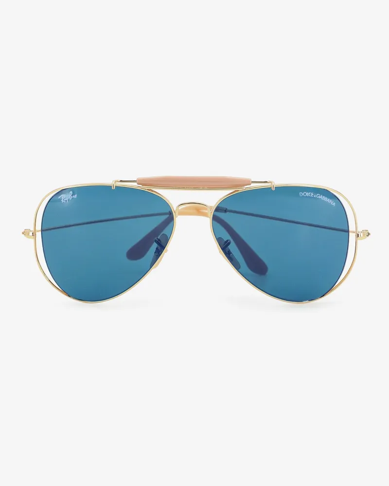 Dolce & Gabbana Ray-Ban X  Acetate Sunglasses - DOLCE & GABBANA - gender_Unisex Blue