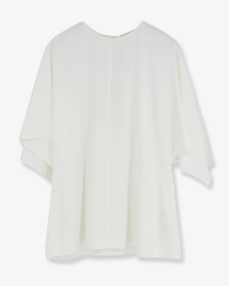 Stella McCartney Handkerchief Satin Top -  - gender_Woman White