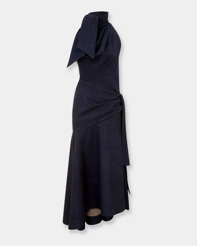 Zimmermann Valiant Long Denim Dress -  - gender_Woman Blue