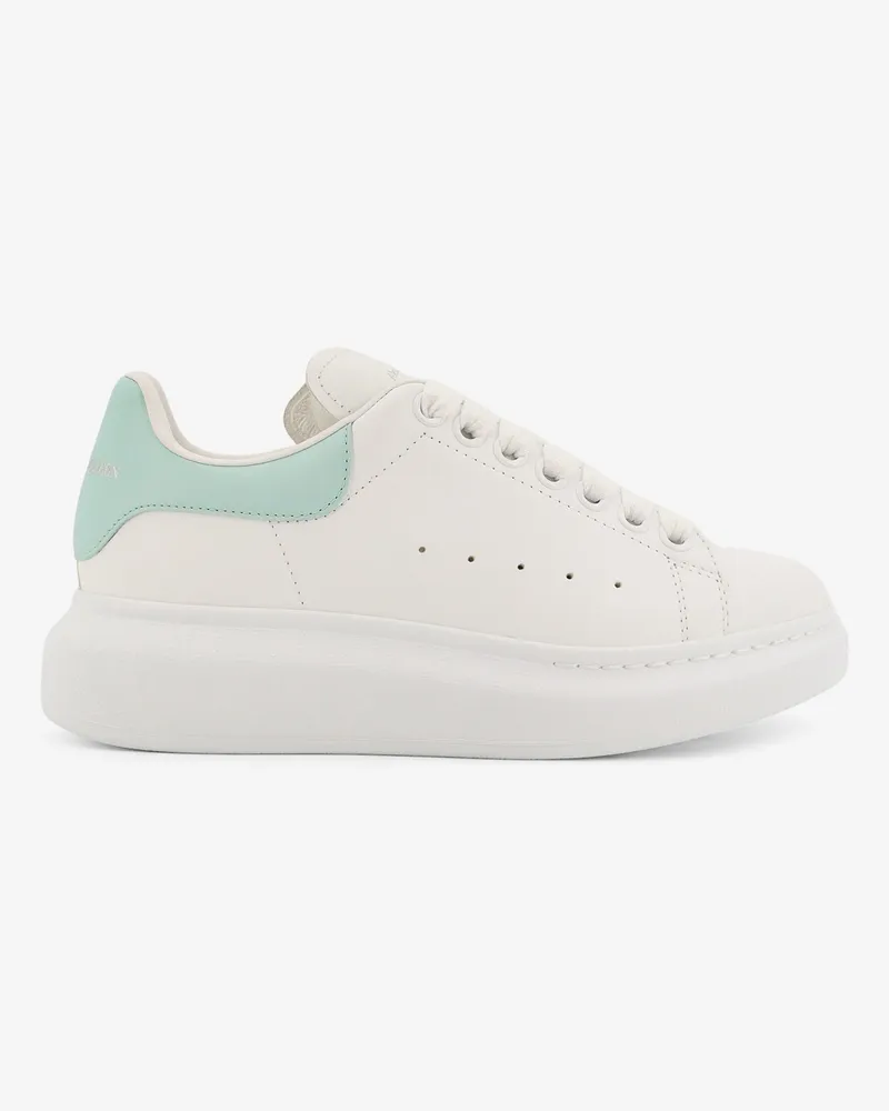 Alexander McQueen Larry leather low-top sneakers -  - gender_Woman White