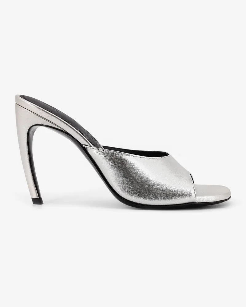 ATTICO Laminated leather Betta sandals -  - gender_Woman Silver