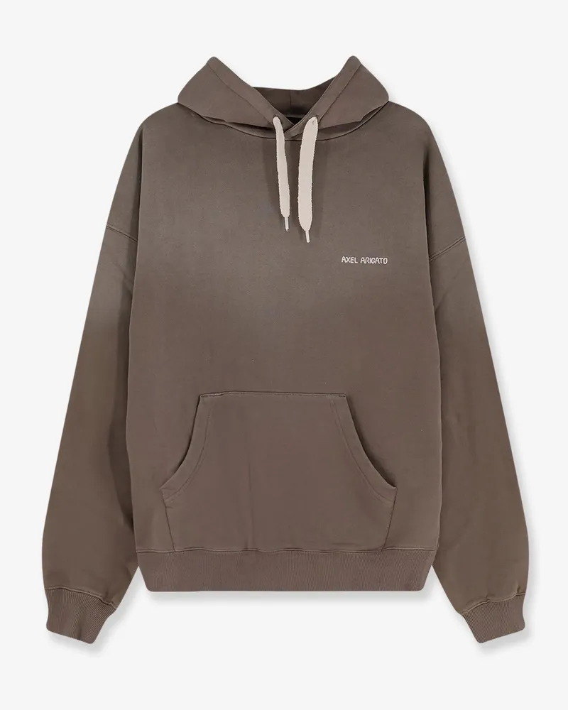 Axel Arigato Organic cotton hooded sweatshirt -  - gender_Man Beige