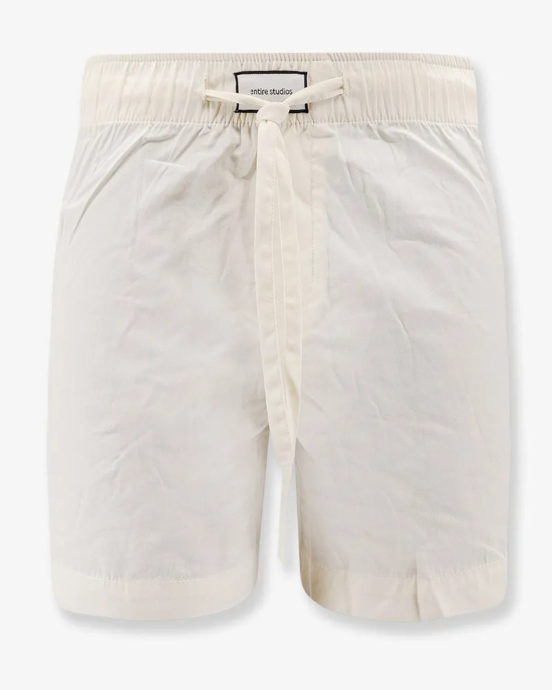 Entire Studios Cotton Bermuda shorts -  - gender_Unisex Beige